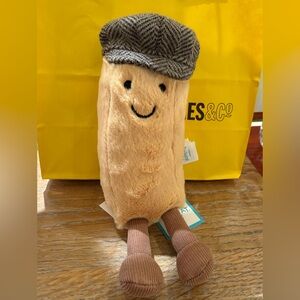 BNWT Jellycat London Charlie Chip Plush Toy, Selfridge Exclusive